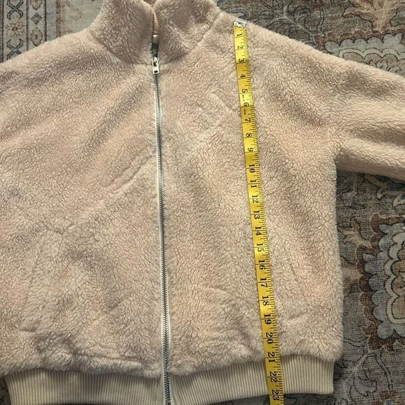 Honey punch faux fur fuzzy jacket size s - Picture 5 of 7